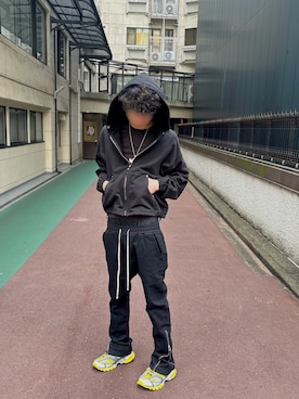 「アイテム（パンツ）」を使った、renさん（メンズ・180cm）の秋コーディネート