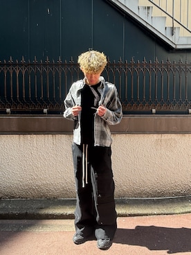 renさん（メンズ・180cm）の春コーディネート