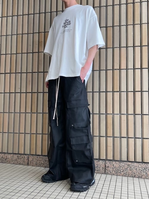 DankeSchon/ダンケシェーン/COATING FLARE CARGOPANTS（カーゴパンツ