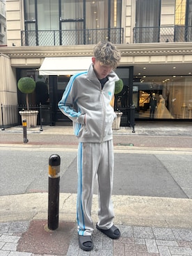 「Needles（ニードルス）のアイテム（トップス）」を使った、renさん（メンズ・180cm）の春コーディネート