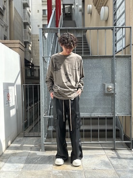 「DANKE SCHON（ダンケシェーン）のアイテム」を使った、renさん（メンズ・180cm）の夏コーディネート