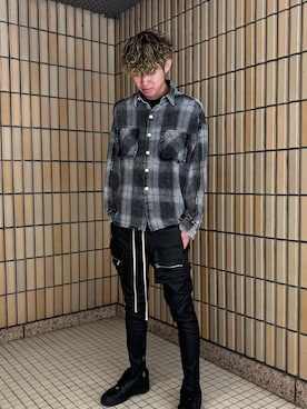 「L.H.P（エルエイチピー）のアイテム」を使った、renさん（メンズ・180cm）の春コーディネート