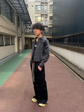 renさん（メンズ・180cm）の冬コーディネート