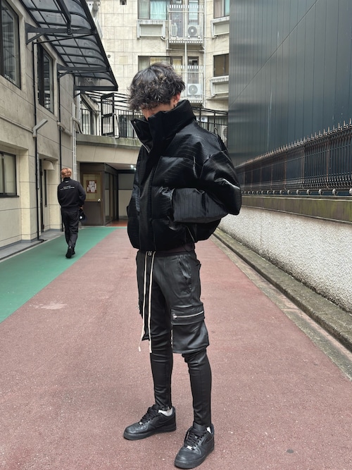 DankeSchon/ダンケシェーン/COATING FLAP ZIP POCKET PANTS（カーゴ