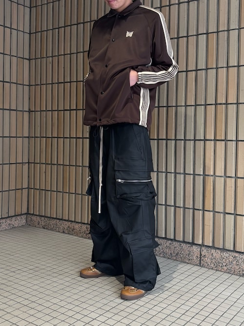 DankeSchon/ダンケシェーン/PREMIUM COATING WIDE POCKET PANTS