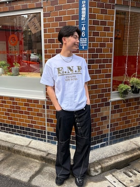 「B.R.U（ブル）のアイテム」を使った、bruofficialさん（メンズ・176cm）の春コーディネート