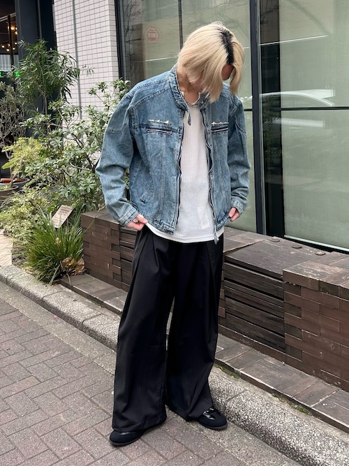 B.R.U デニムジャケット gジャン Y2Kデニムジャケット メンズ
