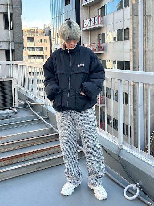 セール】オーバーサイズジャガードパンツ（その他パンツ）｜B.R.U