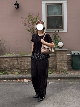 「COACH（コーチ）のアイテム（バッグ）」を使った、motimotimocchiさん（レディース・161cm）の春コーディネート