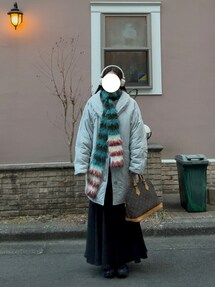 soduk（スドーク）の「puffy warm coat（ナイロンジャケット）」 - WEAR