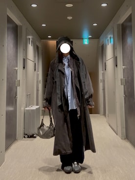 「CA4LA（カシラ）のアイテム」を使った、motimotimocchiさん（レディース・161cm）の冬コーディネート