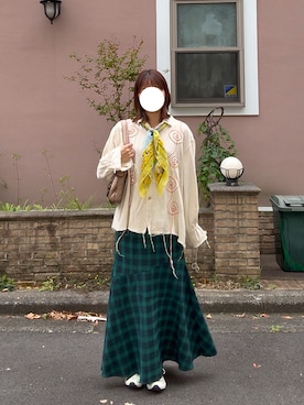 「COACH（コーチ）のアイテム（バッグ）」を使った、motimotimocchiさん（レディース・161cm）の春コーディネート