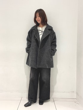 nanamiさん（レディース・160cm）の冬コーディネート