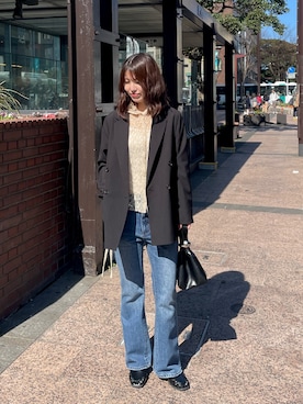 nanamiさん（レディース・160cm）の冬コーディネート