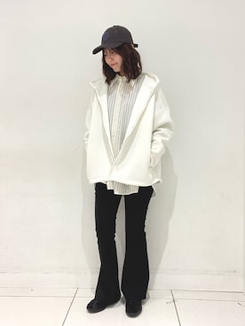 nanamiさん（レディース・160cm）の冬コーディネート