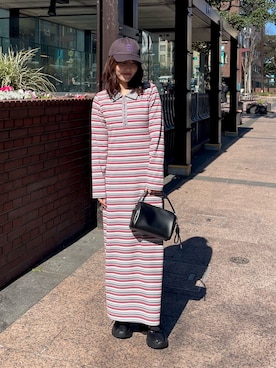 nanamiさん（レディース・160cm）の冬コーディネート