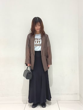 nanamiさん（レディース・160cm）の春コーディネート