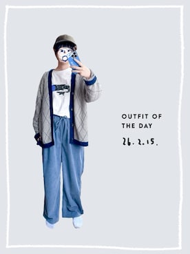 「LMCのアイテム」を使った、glnlさん（レディース・161cm）の春コーディネート