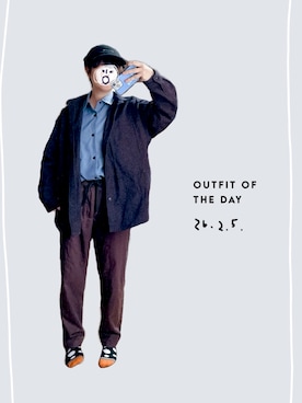 「niko and...（ニコアンド）のアイテム（ジャケット/アウター、その他）」を使った、glnlさん（レディース・161cm）の春コーディネート