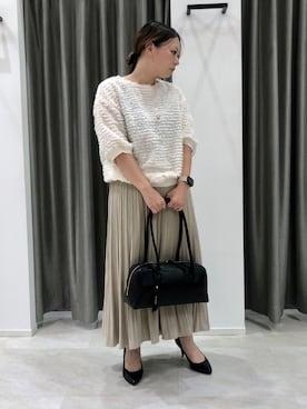 「UNTITLED（アンタイトル）のアイテム（アクセサリー）」を使った、mamiさん（レディース・150cm）の秋コーディネート