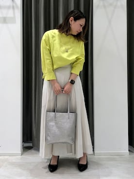 「MILOS（ミロス）のアイテム」を使った、mamiさん（レディース・150cm）の春コーディネート