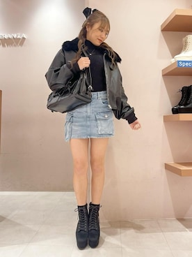 Maoさん（レディース・152cm）の冬コーディネート