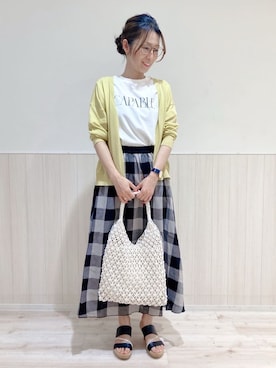 りょうちんさん（レディース・160cm）の夏コーディネート