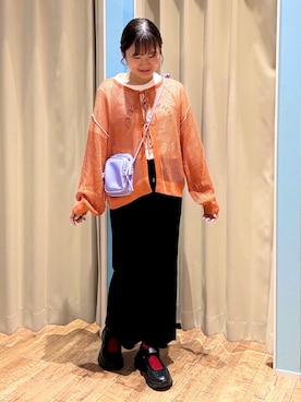 もんちゃんさん（レディース・158cm）の春コーディネート