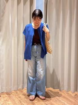 もんちゃんさん(レディース・158cm)の夏コーディネート