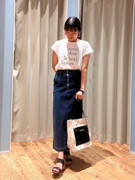 もんちゃんさん（レディース・158cm）の夏コーディネート