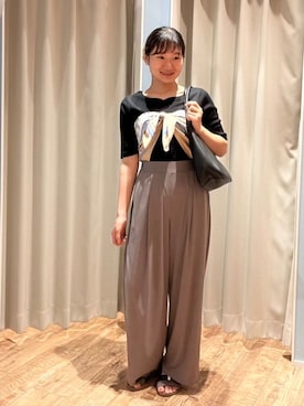 もんちゃんさん（レディース・158cm）の夏コーディネート