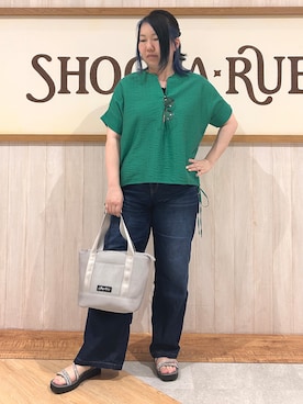まるさん（レディース・157cm）の夏コーディネート