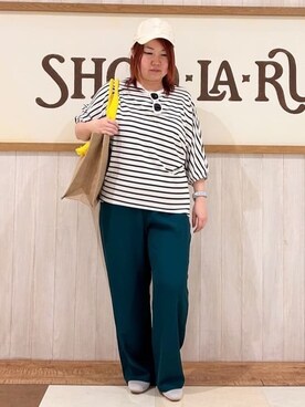 「アイテム（その他シューズ、グレー系）」を使った、まるさん（レディース・157cm）の春コーディネート
