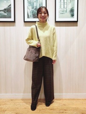 なっちゃんさん(レディース・160cm)の秋コーディネート