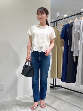 Risaさん（レディース・148cm）の夏コーディネート