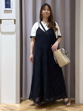 「grove（グローブ）のアイテム」を使った、Chiiさん（レディース・157cm）の春コーディネート