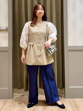 Chiiさん(レディース・156cm)の夏コーディネート