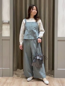 Chiiさん(レディース・156cm)の春コーディネート