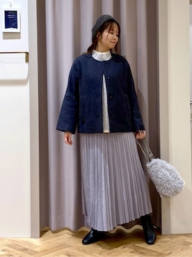 Chiiさん(レディース・157cm)の冬コーディネート