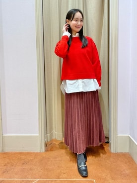 あい梨さん(レディース・157cm)の春コーディネート