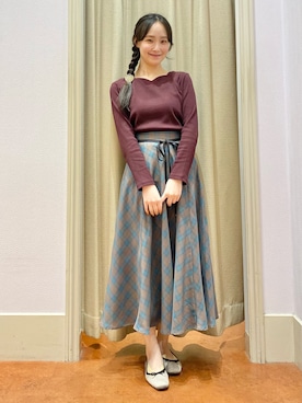 あい梨さん(レディース・157cm)の秋コーディネート