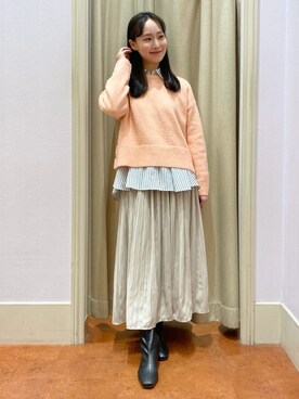 あい梨さん（レディース・158cm）の冬コーディネート