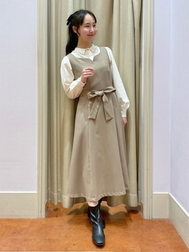 あい梨さん（レディース・157cm）の冬コーディネート