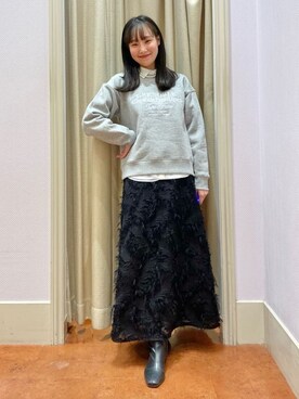 あい梨さん（レディース・157cm）の冬コーディネート