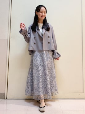 あい梨さん(レディース・157cm)の春コーディネート