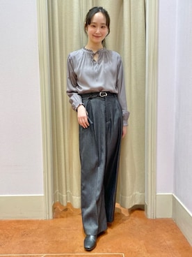 あい梨さん（レディース・157cm）の冬コーディネート