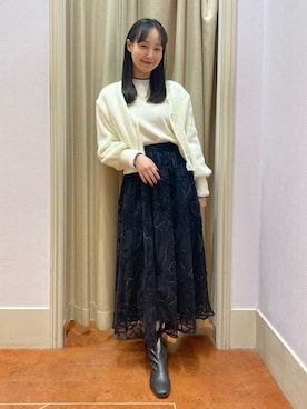 あい梨さん(レディース・157cm)の冬コーディネート