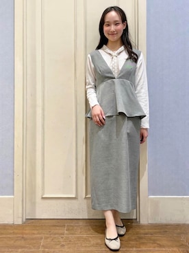 あい梨さん(レディース・157cm)の春コーディネート