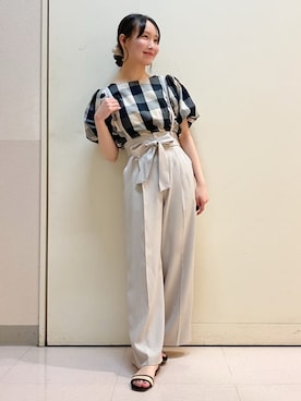 あい梨さん(レディース・157cm)の夏コーディネート