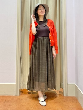 あい梨さん（レディース・157cm）の春コーディネート
